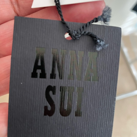 New - Never worn silk Anna Sui Japanese inspired dress. Back zipper, lining. - Picture 4 of 5